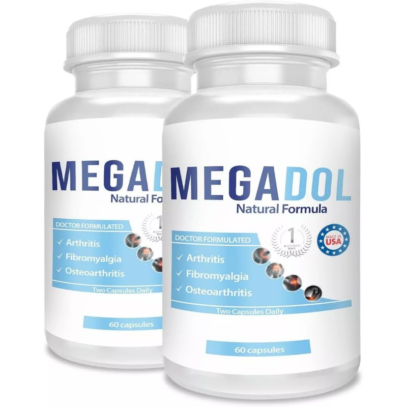 Megadol Caps + 1 Cream (pack) Natural Formula As On