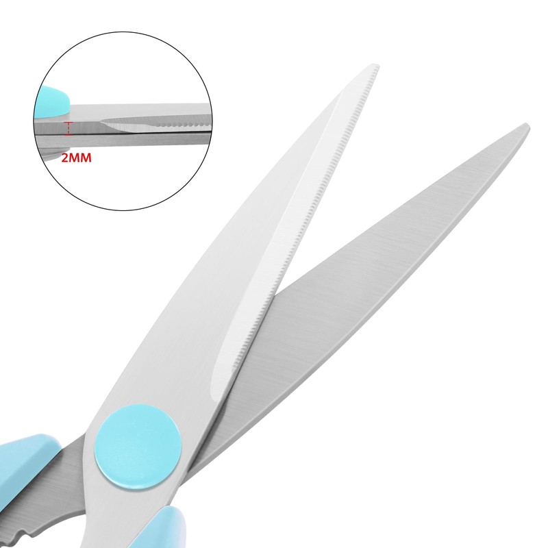 Vutyvve Kitchen Scissors, 2 Removable Kitchen Scissors, Stainless Steel Blades,