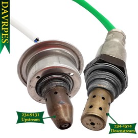 DAVRPES 2PCS 234-9131 234-4574 Upstream+Downstream Oxygen O2 Sensor for Honda 2013-2017 Accord 2.4L L4, for Acura 2016-2020 ILX 2015-2020 TLX 2.4L L4 Replace#36531-5A2-A01｜36531-5A2-003｜36532-RX0-A01