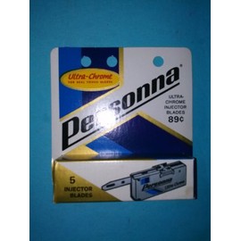 Personna (r) Ultra-Chrome Injector Blades 7 Injector Blades Made in USA Limit 1 Per Customer