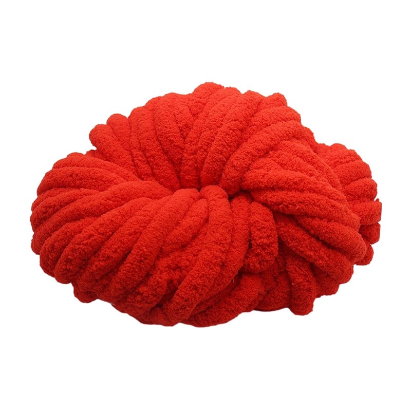 Vaveren Chunky Chenille Yarn Super Bulky Yarn Plush Yarn Thick