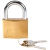 ABUS 02496 Service Brass Padlock with 2715 Alike Keyed