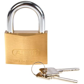 ABUS 02496 Service Brass Padlock with 2715 Alike Keyed