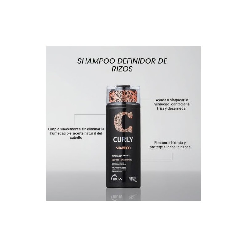 Truss Curly Shampoo 300ml 10.14 fl.oz.