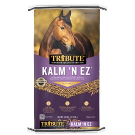 TRIBUTE Kalmbach Feeds Kalm 'N Ez Textured for Horse, 50 lb