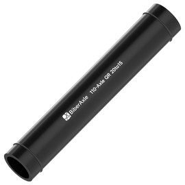 BiberAxle Bicycle Hub Quick Release Adapter Axle, Specification: 20 mm to 15 mm, conversion adapter material made of aluminium alloy, for mountain bike hubs, distance lengths 110 mm