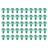 PATIKIL 5/32 x 1/4 Inch Thread Ground Screws, 50 Pack