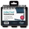 iScholar Index Card Book, Poly Wire, 3 Tabs, Color Will