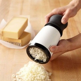 Cheese Grater, ABS Cheese Grinder, Large Capacity, Durable, Easy to Store Cheese