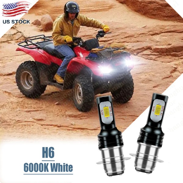 Unbranded For Honda Rancher 350 400 Recon 250 LED 100w