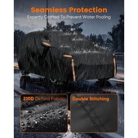 NEVERLAND SUV Car Cover Universal Fit Waterproof Car Cover All Weather for SUV Outdoor Indoor UV Sun Rain Dust Snow Protection Fit SUV up to 200’’