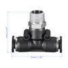 M METERXITY 1pc 6.5mm PT Male Thread Push Lock Fitting
