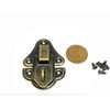 50mm x 35mm Dollhouse Antique Latch Lock Sets Box Case