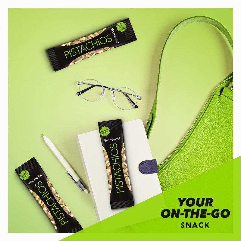 Wonderful Pistachios In Shell, Roasted and Salted Nuts, 1.25 Ounce