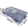 LMAB Tackle Box Shallow 3 Sizes Bait Box Flat Waterproof