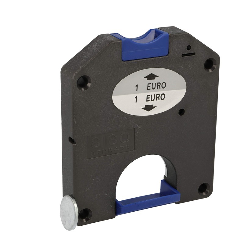 UMAXO Deposit Lock for 1 Euro Coins. Coin Lock for