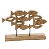 Spetebo Mango Stand Fish Shoal - 25 x 19 cm