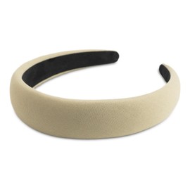 SXQLYH Headband Padded Fabric Headband - Padded Headband for Women - Beautiful Headband Women's Hair Accessories Fabric Headband Wide Padded Headband for Women Girls (Green)