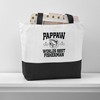 CafePress Pappaw Fishing Canvas Tote Top Zipper Closure