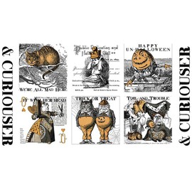 Riley Blake’s Assortment of Premium Quilting Fabric Panels, Perfect for Quilting, Apparel, DIY Crafting, and Home Decor (MAD Masquerade Patch Panel 24" X 43")