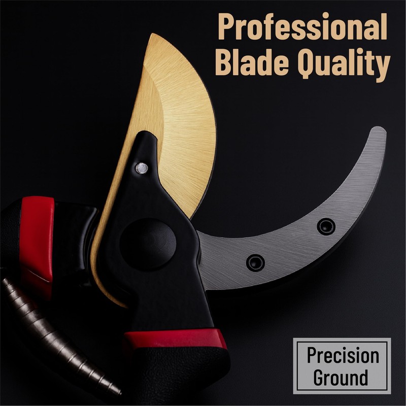 Mr. Pen- Pruning Shears, Garden Shears, 8" Professional, Titanium Blade,