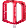 Burgtec Penthouse Mk5 Flat Pedals Red, Crmo