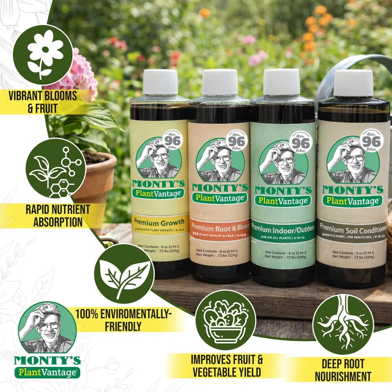 PlantVantage Concentrated Plant Fertilizer Bundle – Liquid Plant Food for