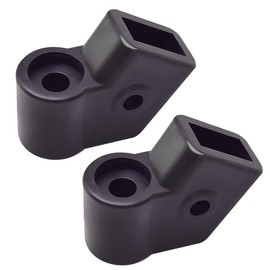 XYgdhqpt Set of 2 Shopping Cart Replacement Wheel Couplings Fit for Utility Cart/Shopping Cart with 360 Rolling Swivel Wheels Heavy Duty & Light Weight Extra Large Utility Cart