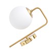 Nordic Modern E27 Glass Ball LED Wall Light Frosted Texture