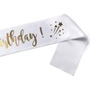 Happium Birthday Sash, It’s My Birthday Satin Sash for Birthday