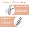 925 Sterling Silver Rings for Women Love Knot Rings Adjustable
