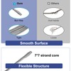 sourcing map 98.4ft (30m)316 Stainless Steel Wire Rope, 5/128" (1mm)