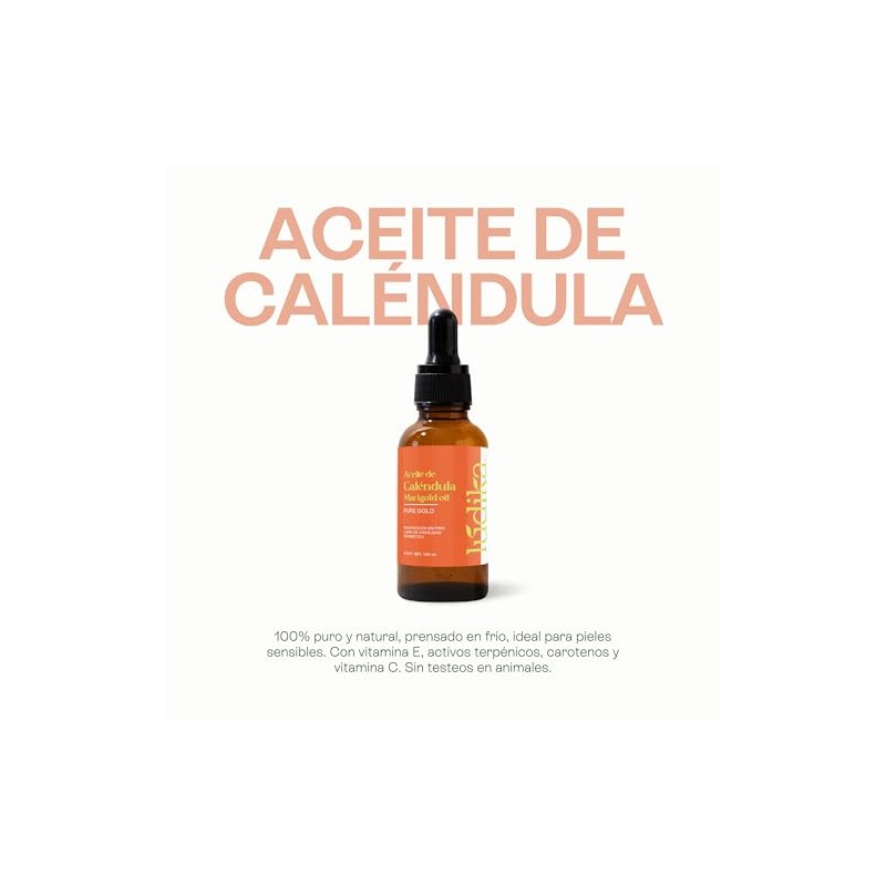 Aceite de Caléndula 120 ml | Calma Piel Sensible y