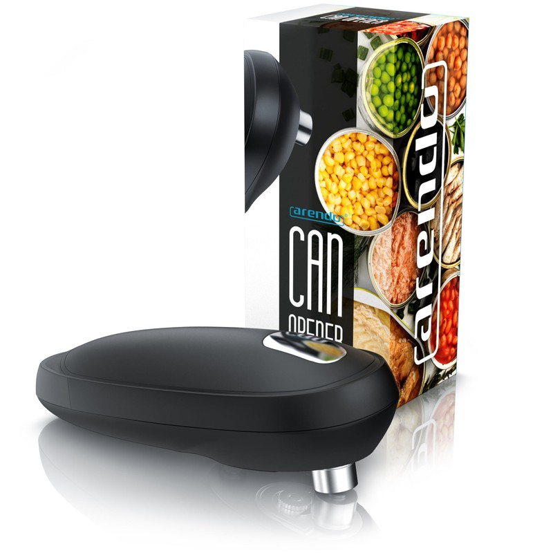 Arendo - Can opener electric - automatic 360° rotation -