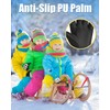 RIGWARL Kids Snow Gloves Waterproof, Anti-Slip Kids Ski Gloves for