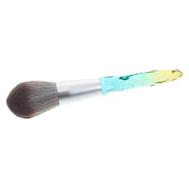 VICASKY Crystal Acrylic Makeup Brush Set Ice Blurring Brush for Foundation Blush Boys and Girls Portable Makeup Tool