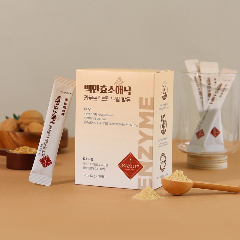 Baekman Enzyme Annak Kamut Khorasan Wheat Grain Digestive Enzyme Lactic