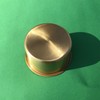 Game Table Cup Holder Insert - 10Pack Solid Brass Jumbo