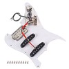 Ogdni Prewired Strat Electric Guitar Pickguard with SSH Pickup Set,