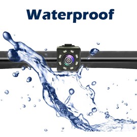 Goodsby Backup Camera HD Rear Front View License Plate Night Vision Waterproof Compatible with Pioneer Car Radio AVH-120BT AVH-210EX AVH-2550NEX AVH-X490BS DMH-WT8600NEX DMH-100BT DMH-160BT