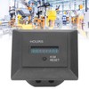 Hour Meter Digital Display Timer Hourmeter Gauge 0‑999999H 59M for