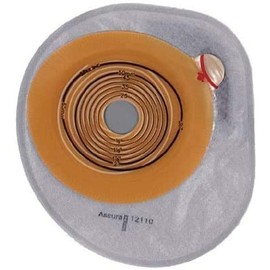 COLOPLAST ASSURA® Closed Pouch, 5", STARDARD WEAR, Non-Convex, Cut-to-FIT 7/8"-2 1/8", Opaque, 30/BX, 12110
