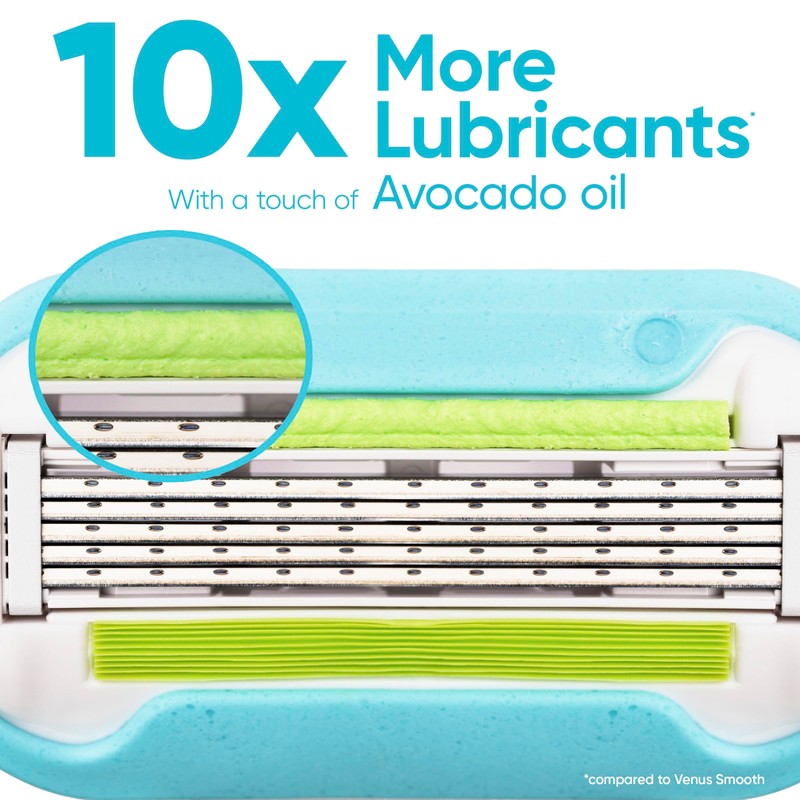 Gillette Venus Womens Razor Blade Refills, Venus Extra Smooth 4