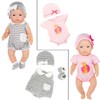 ebuddy 7 Sets Doll Clothes Accessories for 43 cm/17 Inch