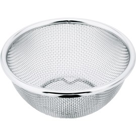 Little Wood L-0805 Rustia Round Colander, 5.1 inches (13 cm), Made in Japan