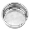 3Pcs Coffee Portafilter Filter 51mm Stainless Steel Double Serving Rust