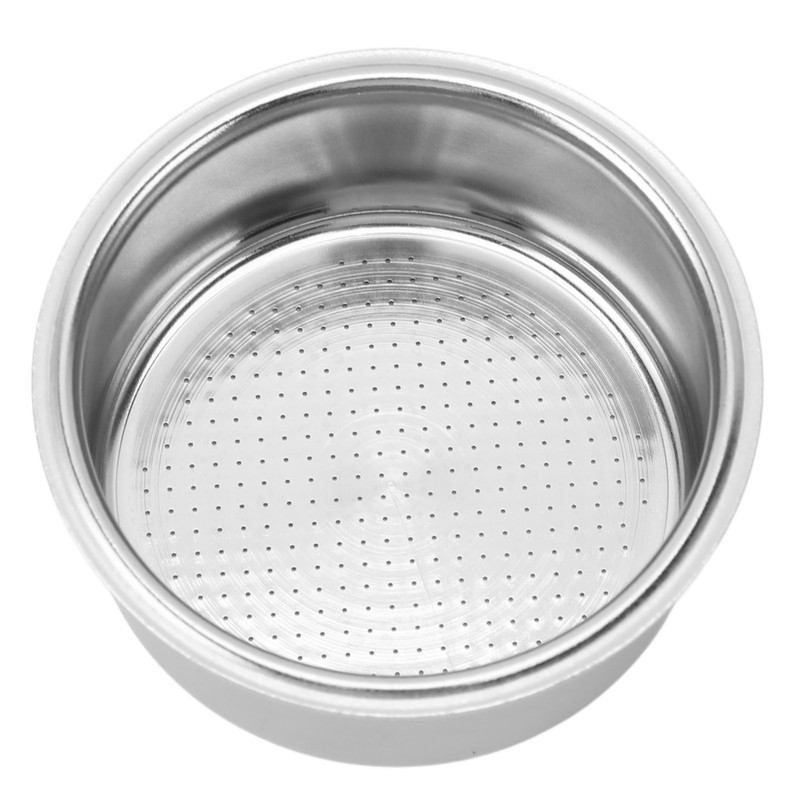 3Pcs Coffee Portafilter Filter 51mm Stainless Steel Double Serving Rust