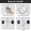 RORMGO Refrigerator Lock 2 Packs, Fridge Lock with Silicone Wire