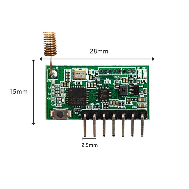 QIACHIP RX480e 868 MHz Transmitter Receiver RF Radio Module for