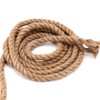 MAHIONG 100 Feet 1/2 Inch Twisted Jute Rope, 3 Strand
